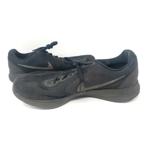 Nike Revolution 3 Mens Size 12 Triple Black - Picture 2 of 7